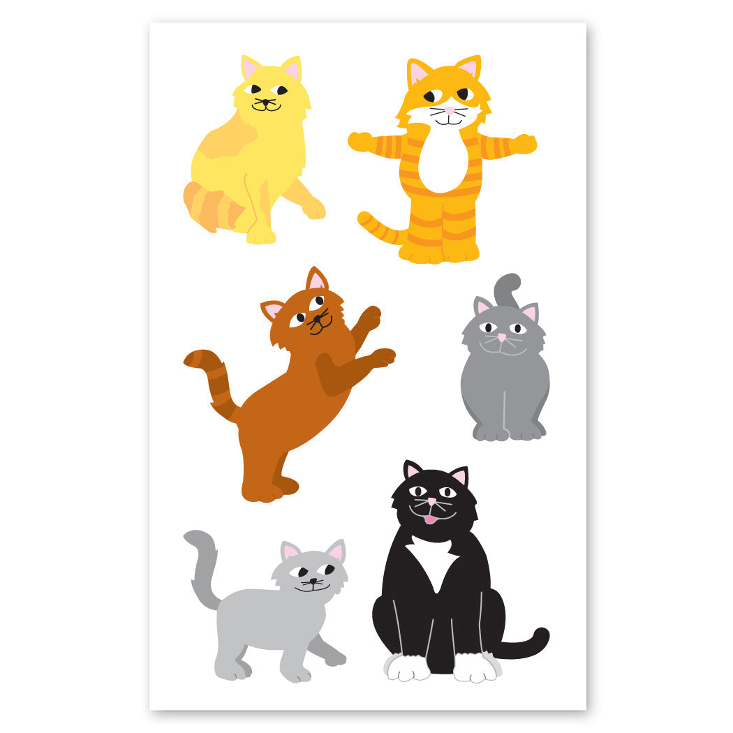 Cat & Kitten Stickers