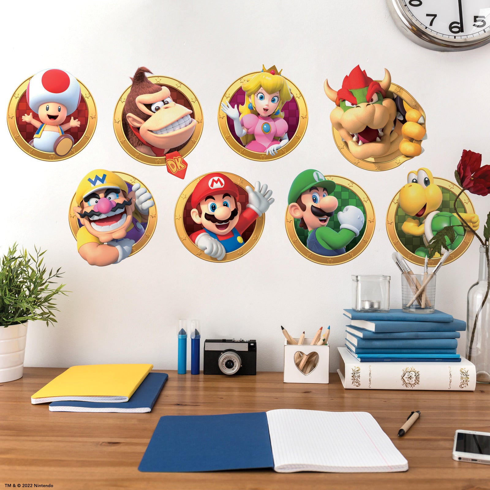 Super Mario Wall Sticker Decals