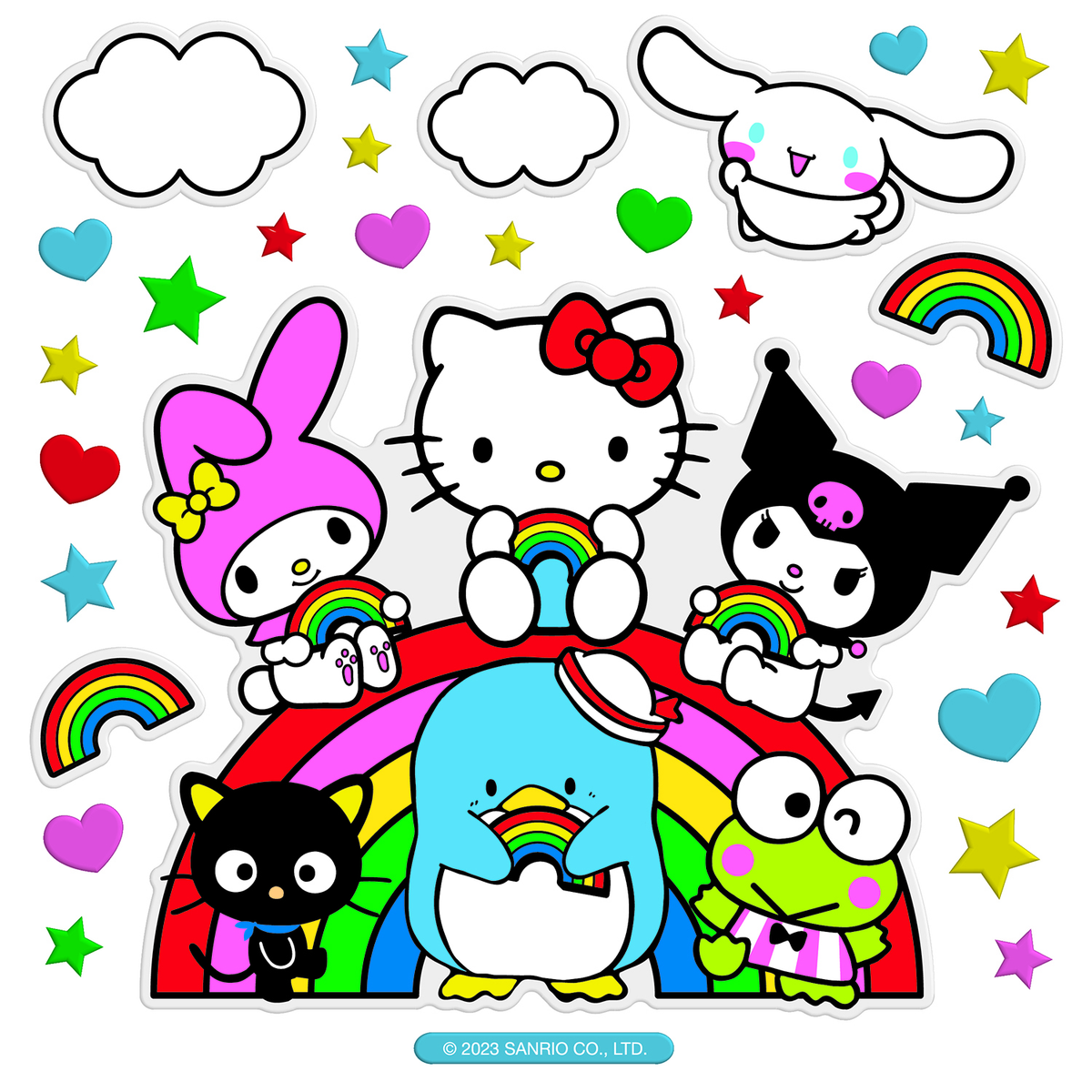 Hello Friend Sticker Hello Kitty & Friends – Sticker Planet