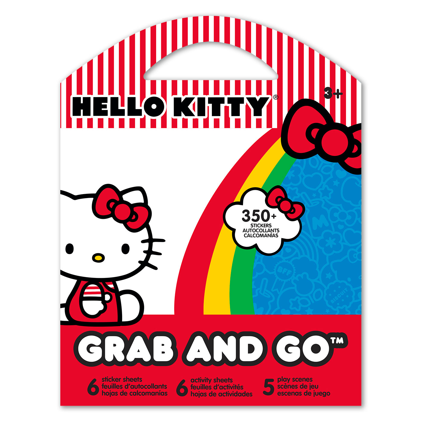 Hello Kitty Grab And Go Sticker Set