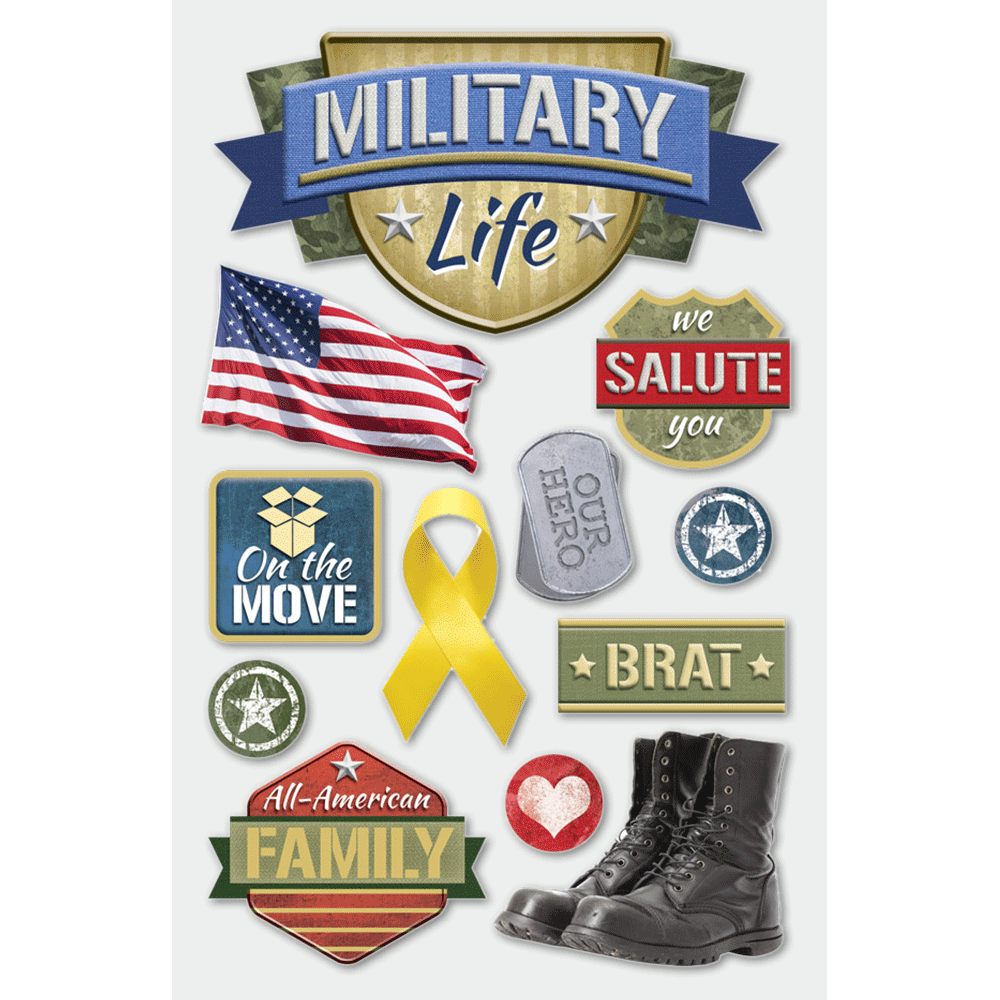 Military Stickers
