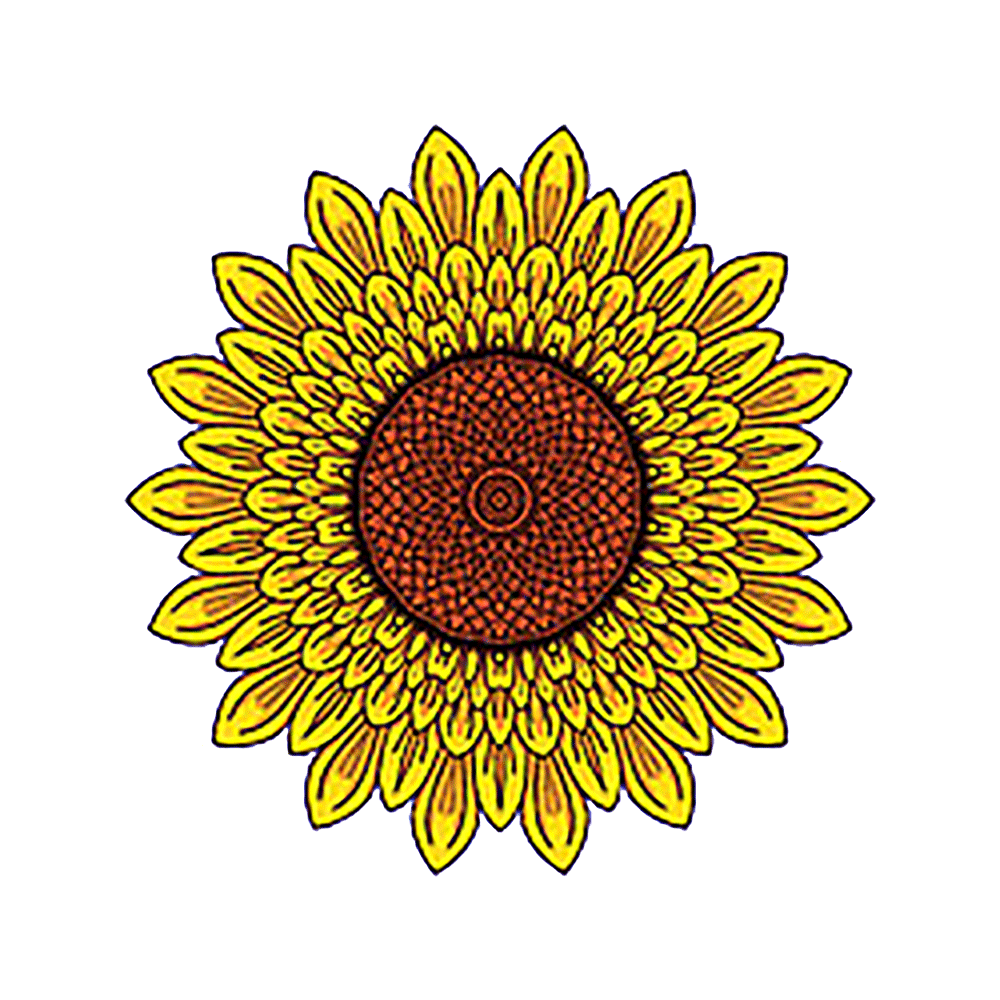 Sunflower Decal Sticker