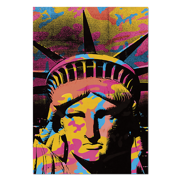 LIBERTY アートブック STATUE OF LIBERTY II BY PETER MAX - GRUN ART