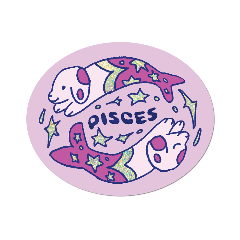 Pisces Zodiac Vinyl Sticker Decals