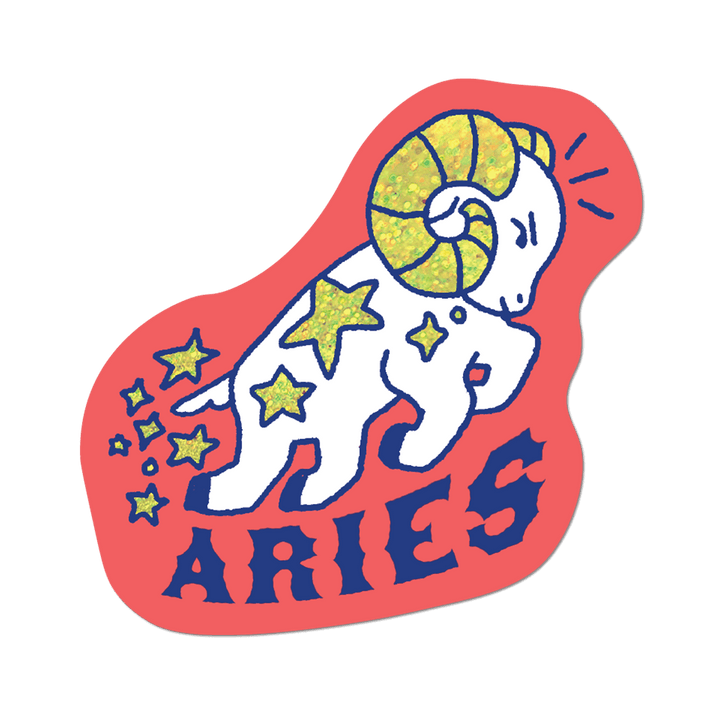 Aries Zodiac Vinyl Sticker Decals – Sticker Planet