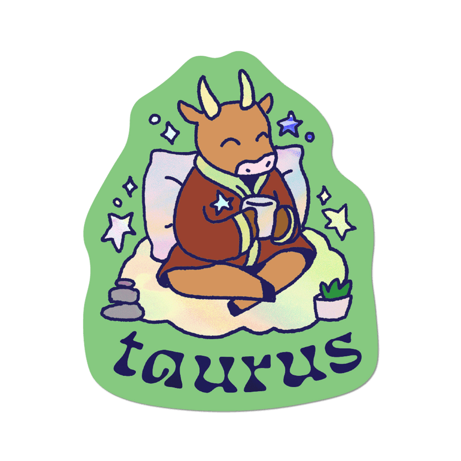 Taurus Zodiac Vinyl Sticker Decals – Sticker Planet