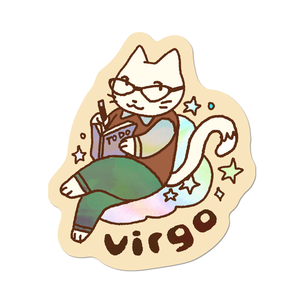 Virgo Zodiac Vinyl Sticker Decals