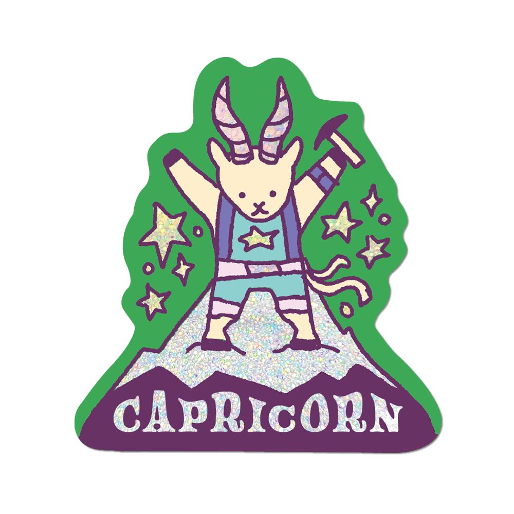 Capricorn Zodiac Vinyl Sticker Decals