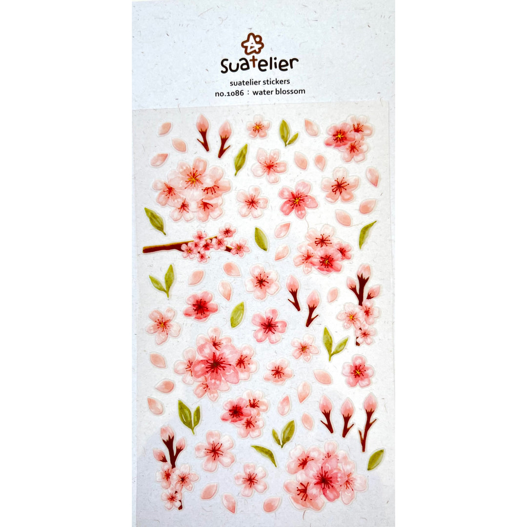 Water Blossom Stickers