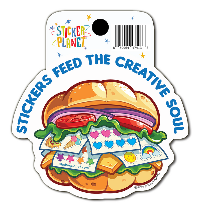 Sticker Sandwich Vinyl Sticker Decal