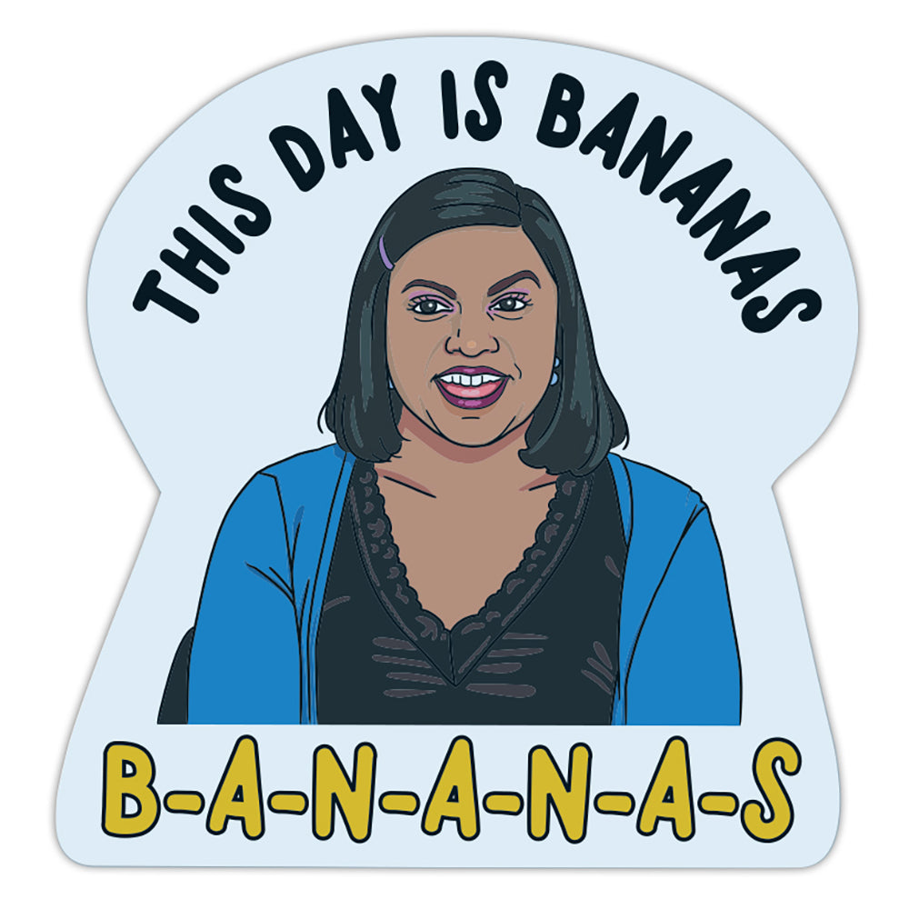 The Office - This Day is Bananas Vinyl Sticker Decal
