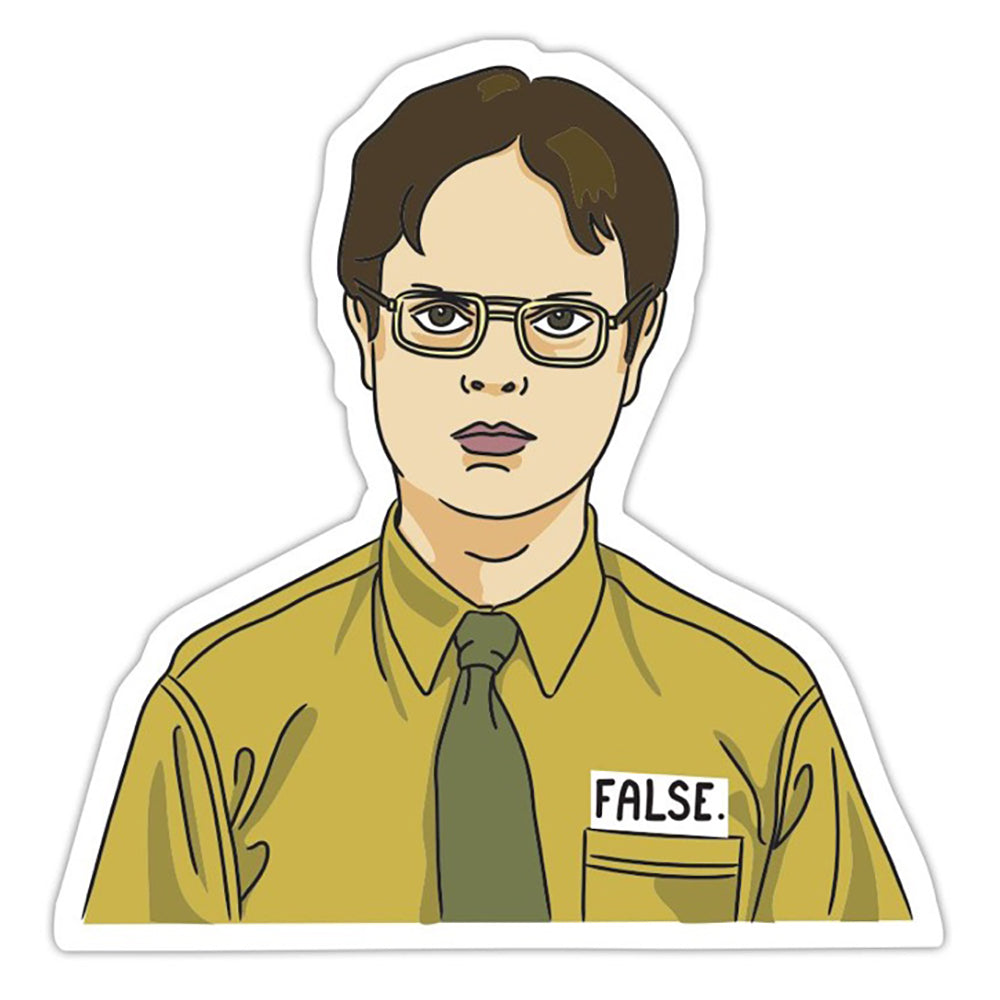 The Office - False Vinyl Sticker Decal