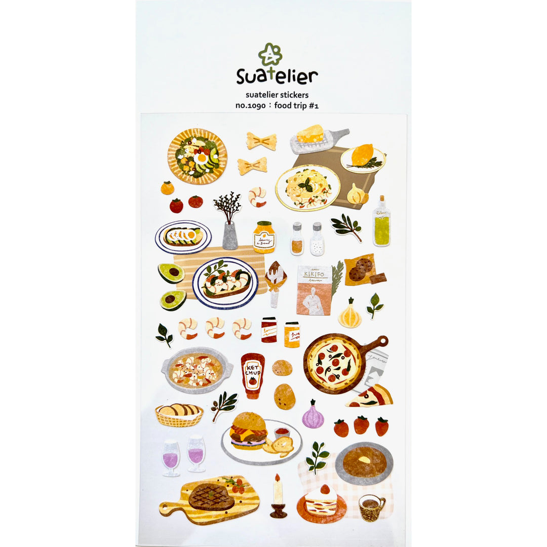 Dining Out Food Stickers Volume One