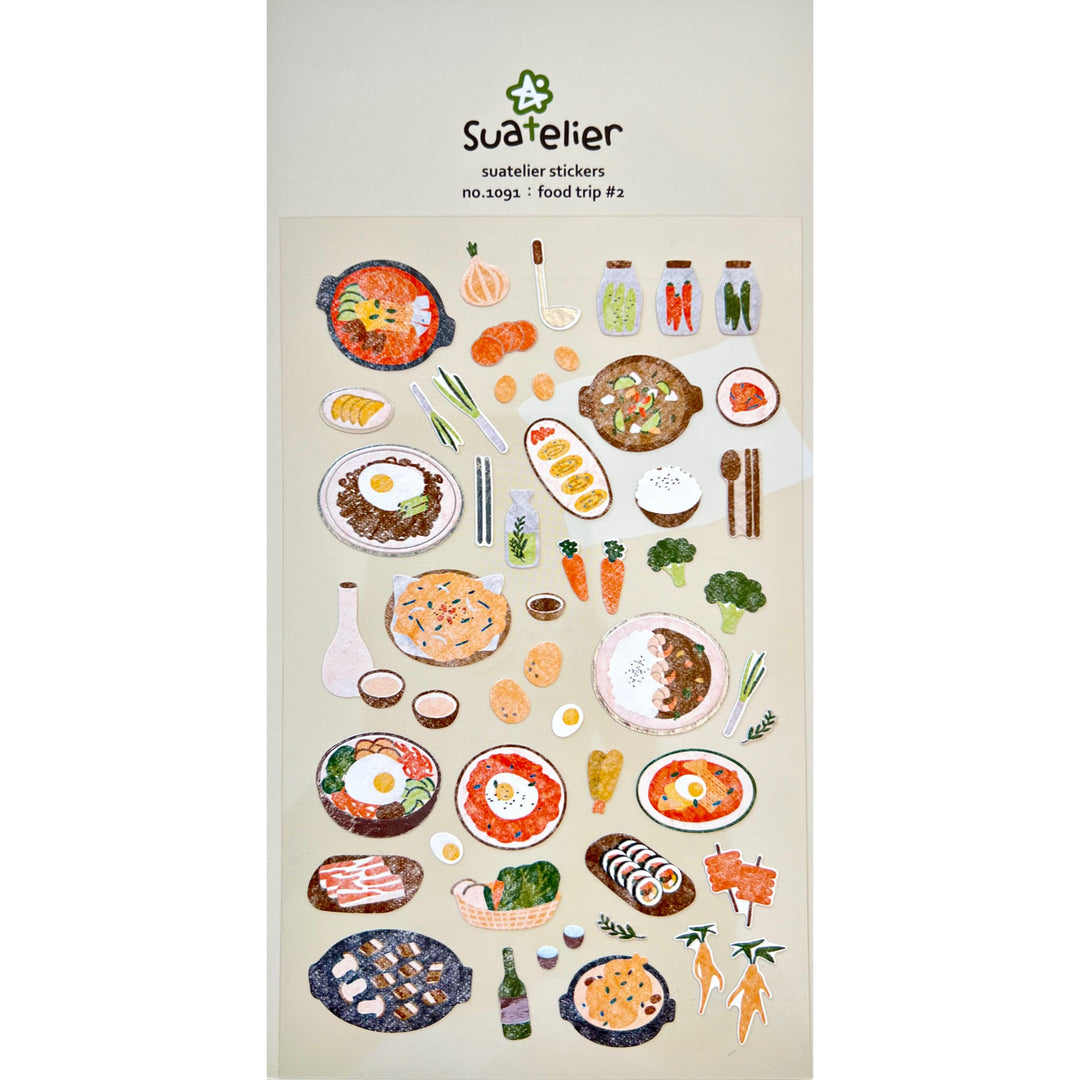 Dining Out Food Stickers Volume Two