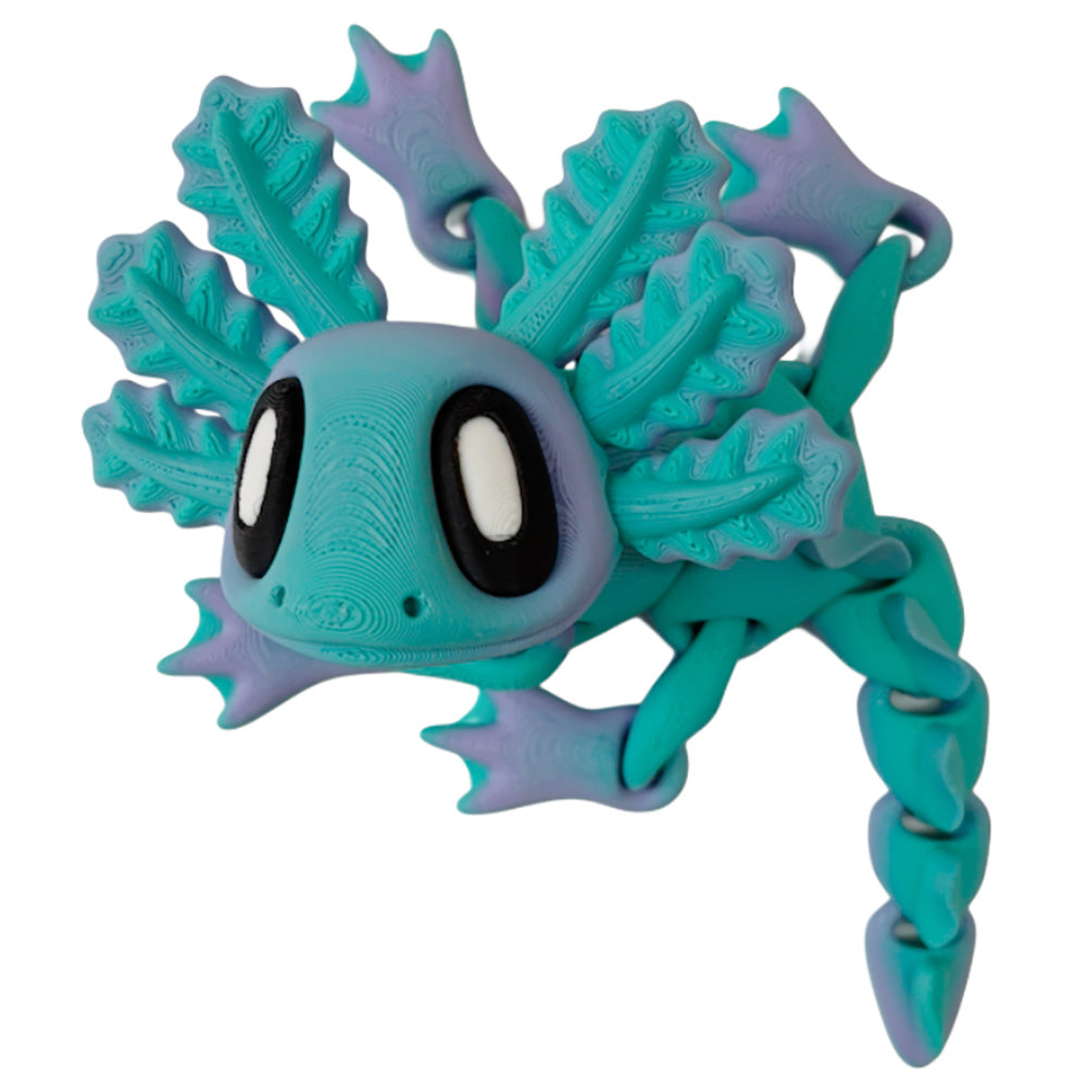 Axolotl 3-D Printed Magnetic Critter