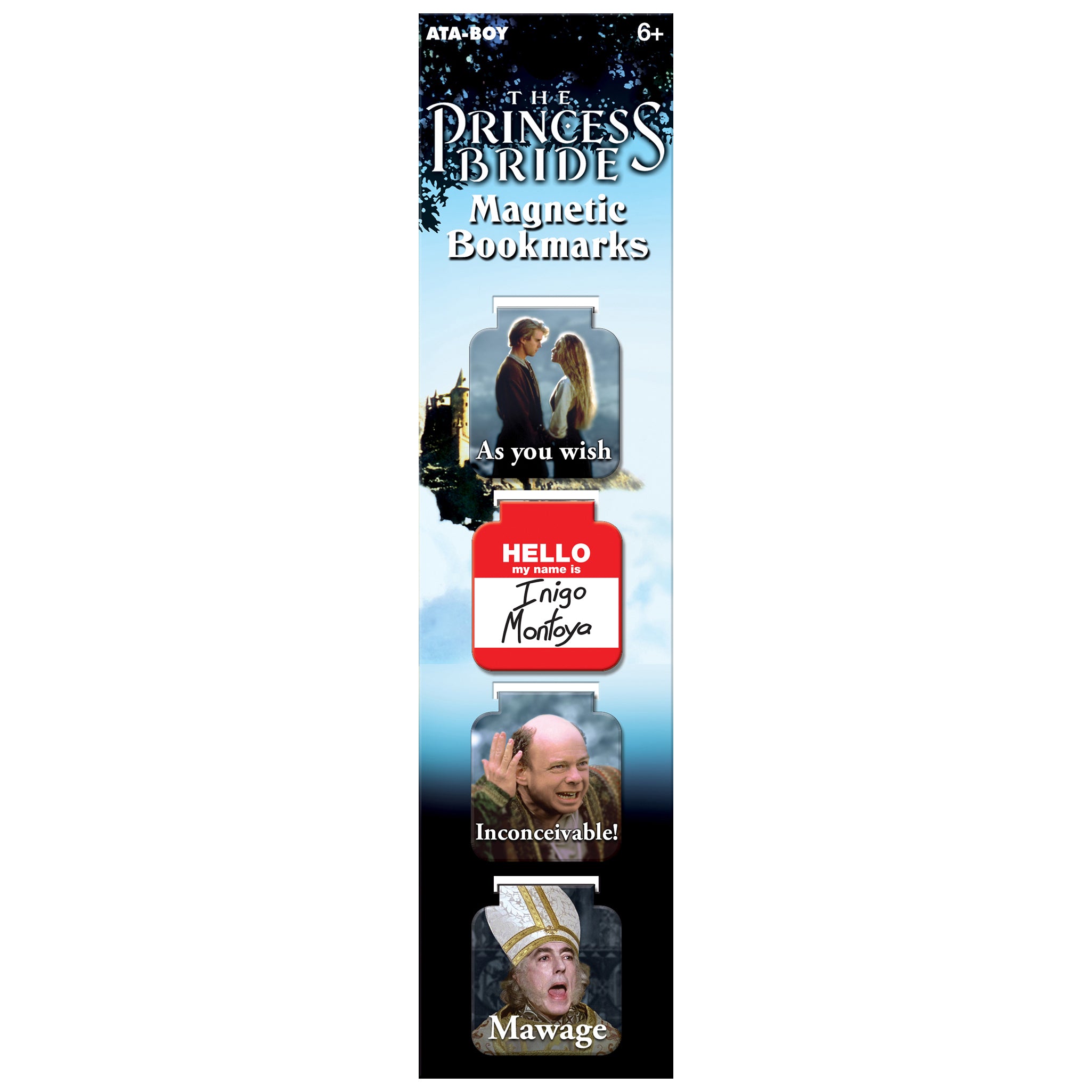 Princess Bride Rous Sticker Princess Bride Magnetic Bookmarks – Sticker Planet