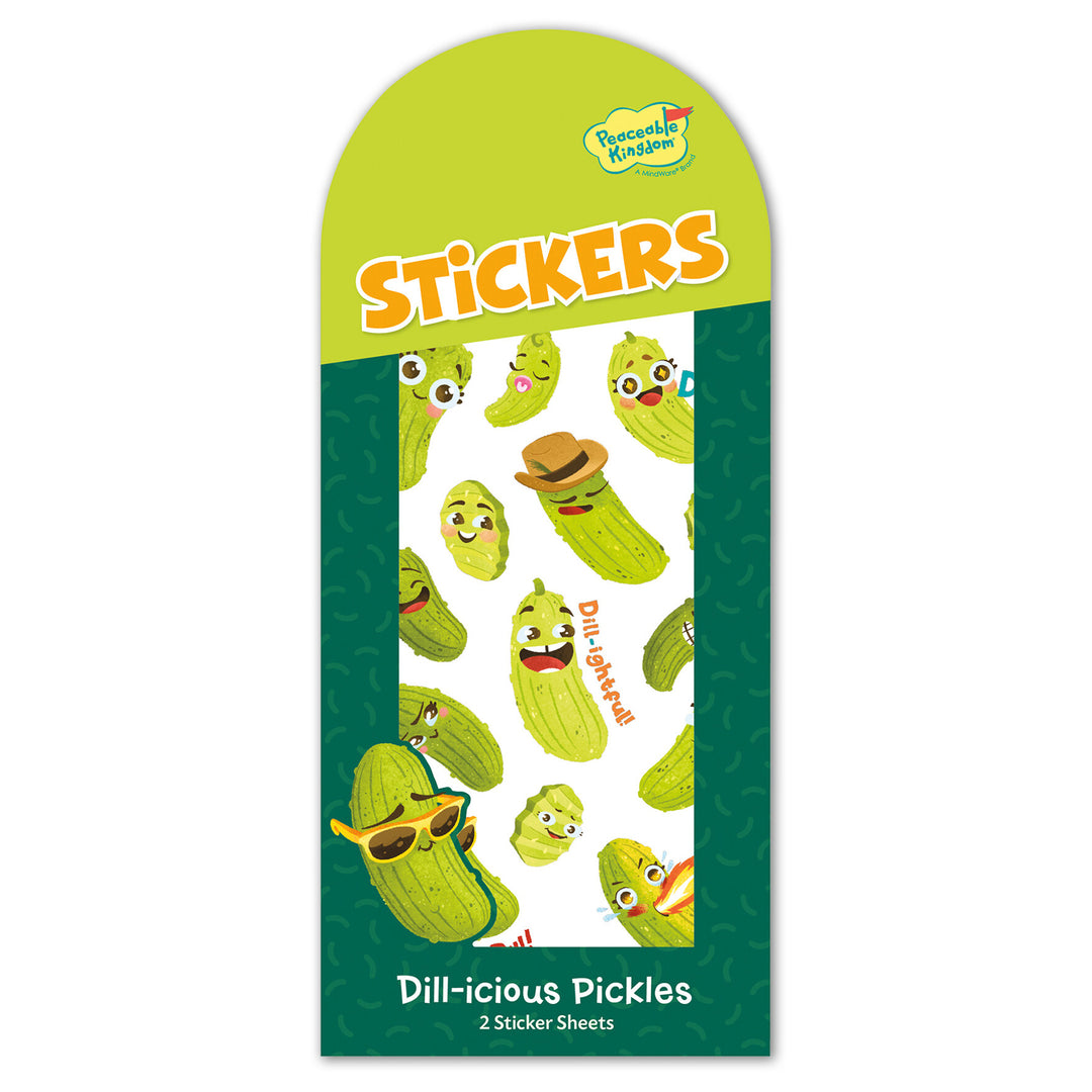 Dill-icious Pickle Scratch And Sniff Stickers