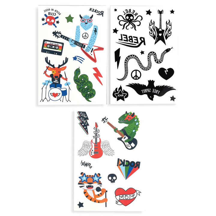 Wanna Rock Tattoo-Palooza Mini Temporary Tattoos