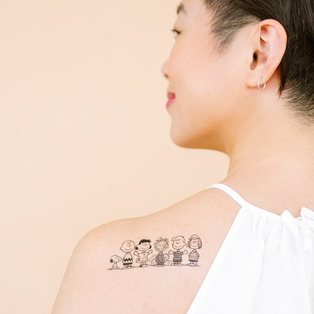 Tattly Peanuts Temporary Tattoos