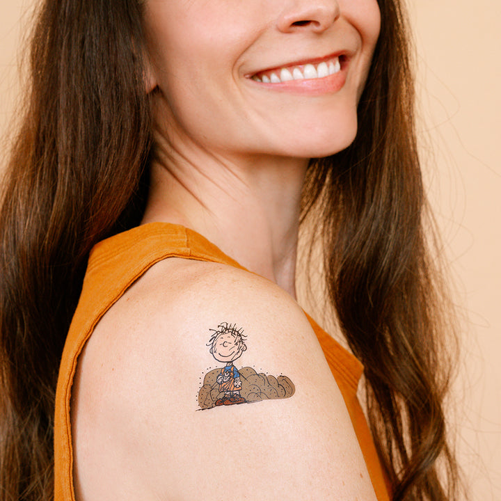 Peanuts Pigpen Tattly Temporary Tattoos