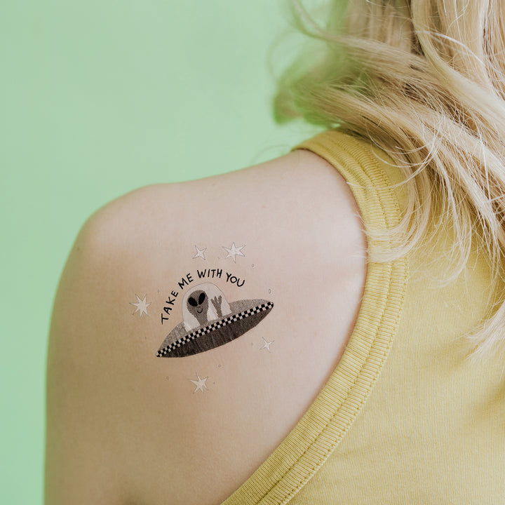 Take Me With You Glow-in-the-Dark Tattly Temporary Tattoos