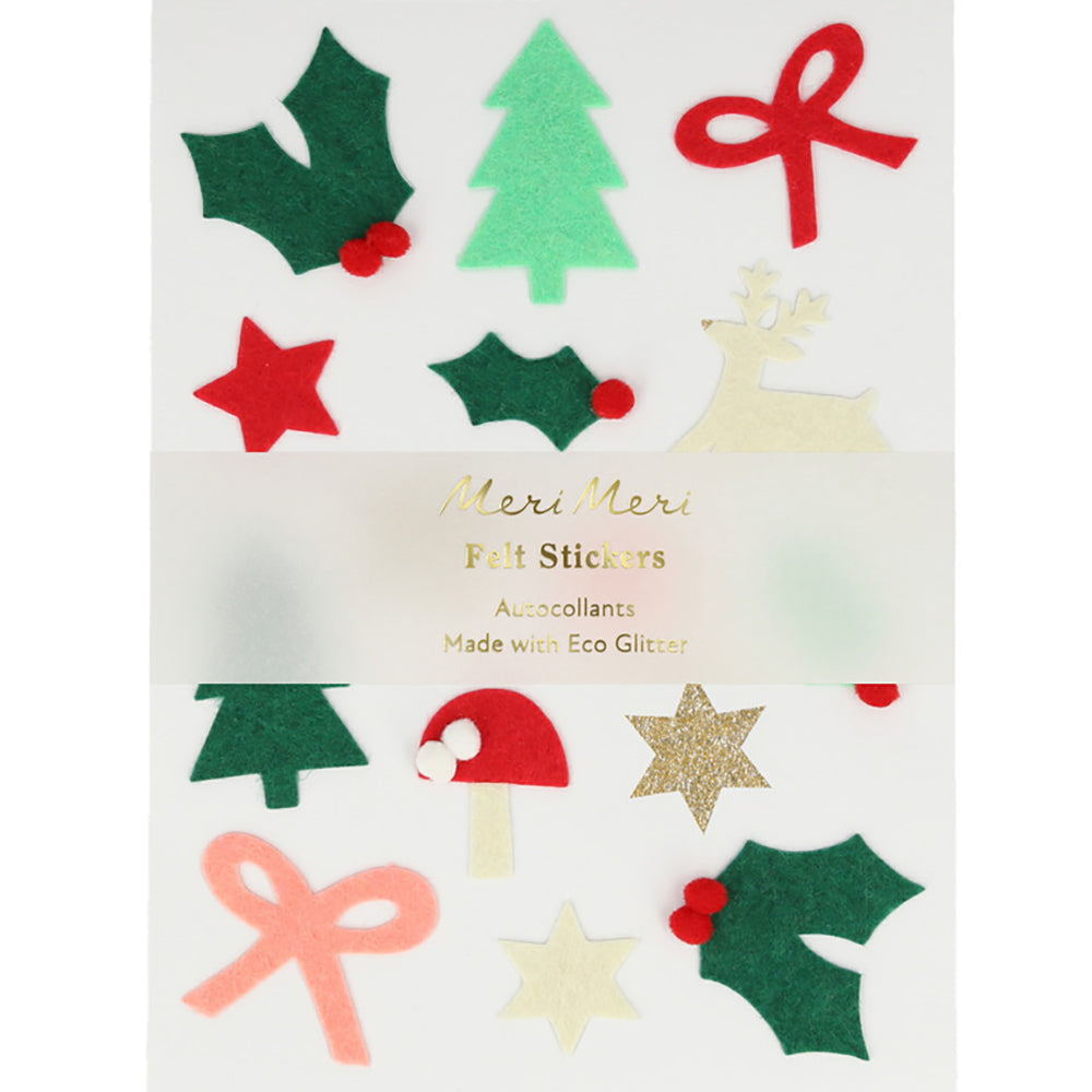 Felt Christmas Icons Sticker Pack