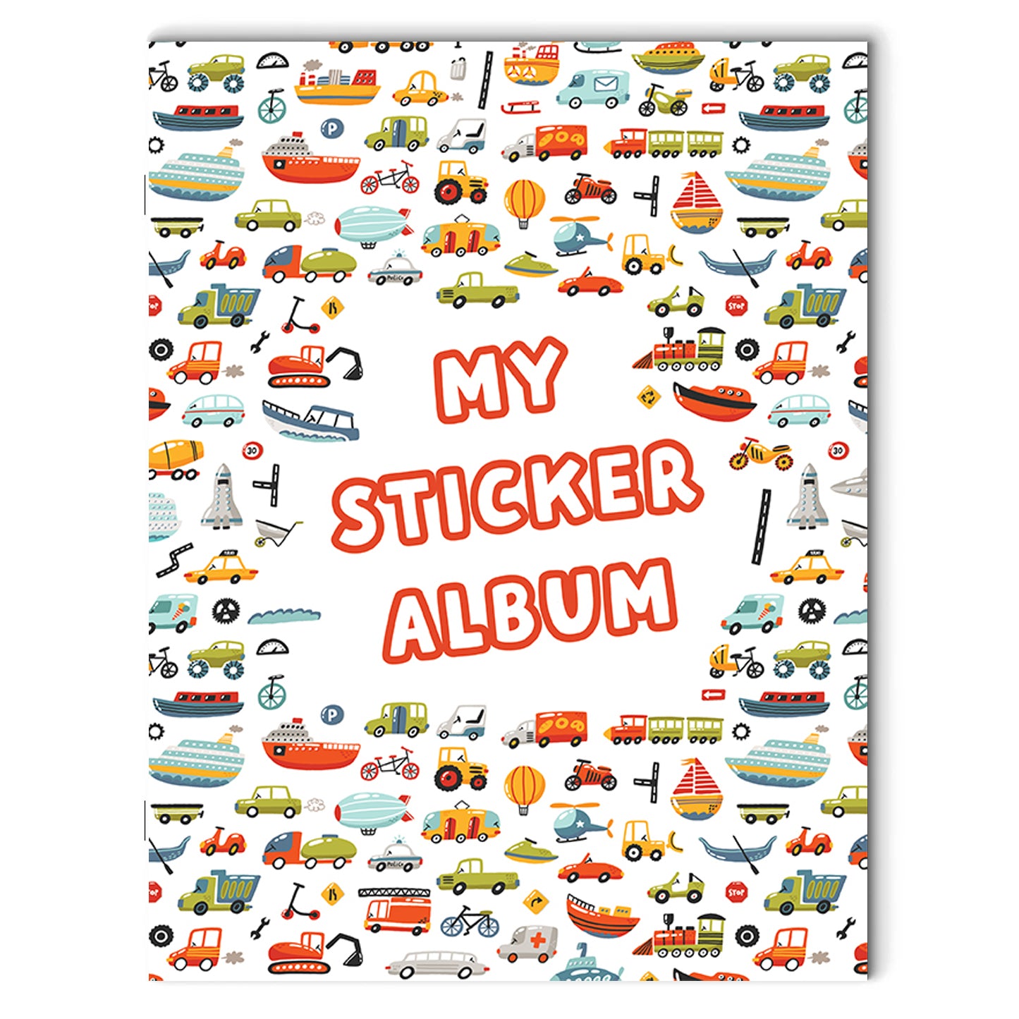 My Sticker Album - Vehicles – Sticker Planet