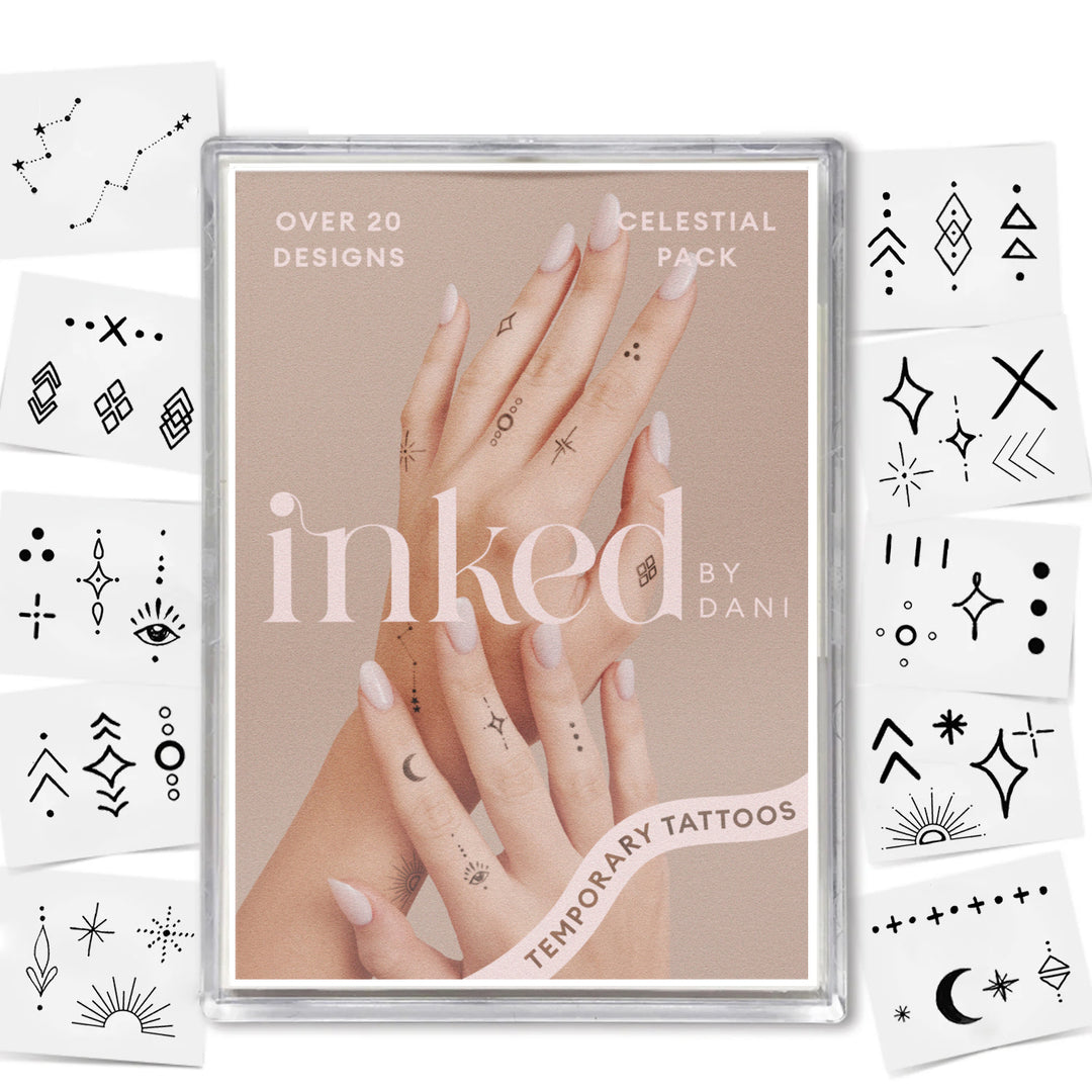 Celestial Temporary Tattoo Pack