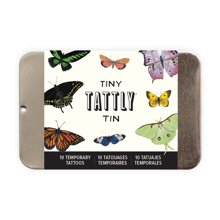 Butterfly Tattly Temporary Tattoos Tiny Tin