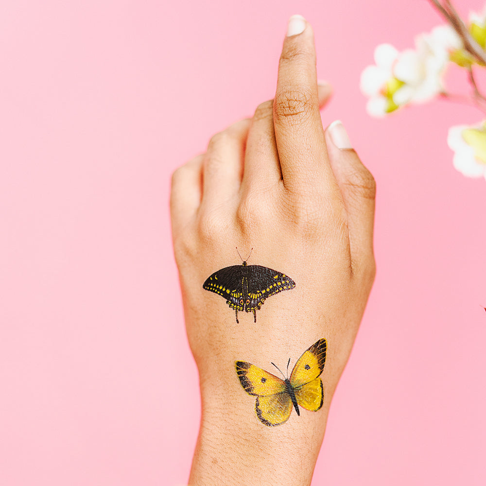 Butterfly Tattly Temporary Tattoos Tiny Tin