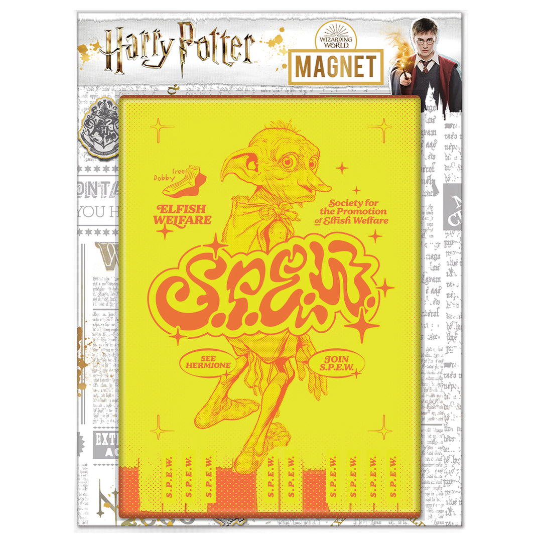 Harry Potter Dobby with SPEW Magnet