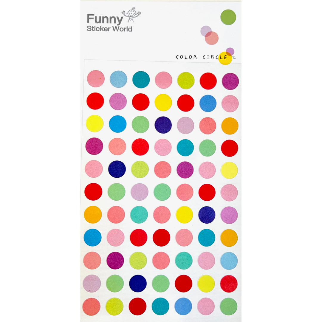 Color Circles Stickers
