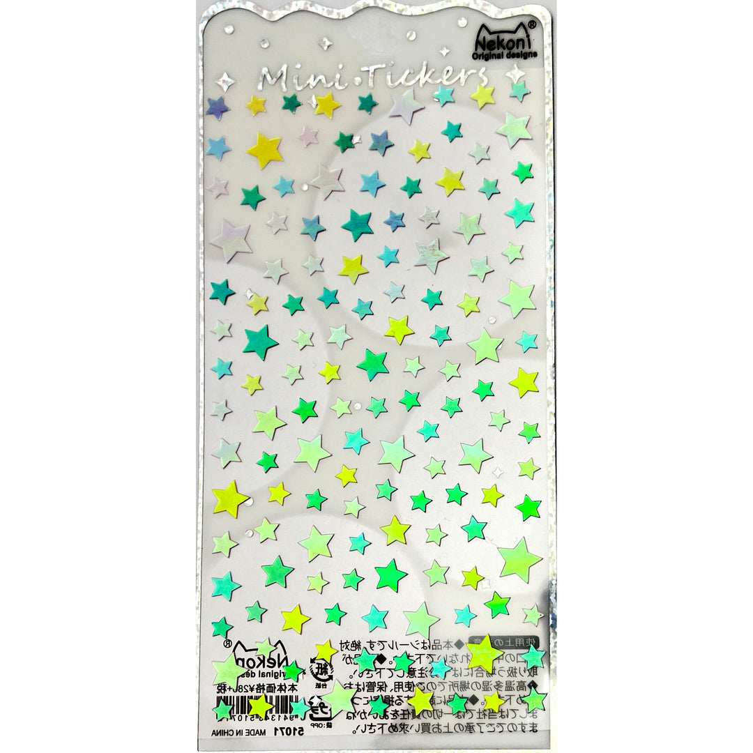 Mini Colorful Star Stickers