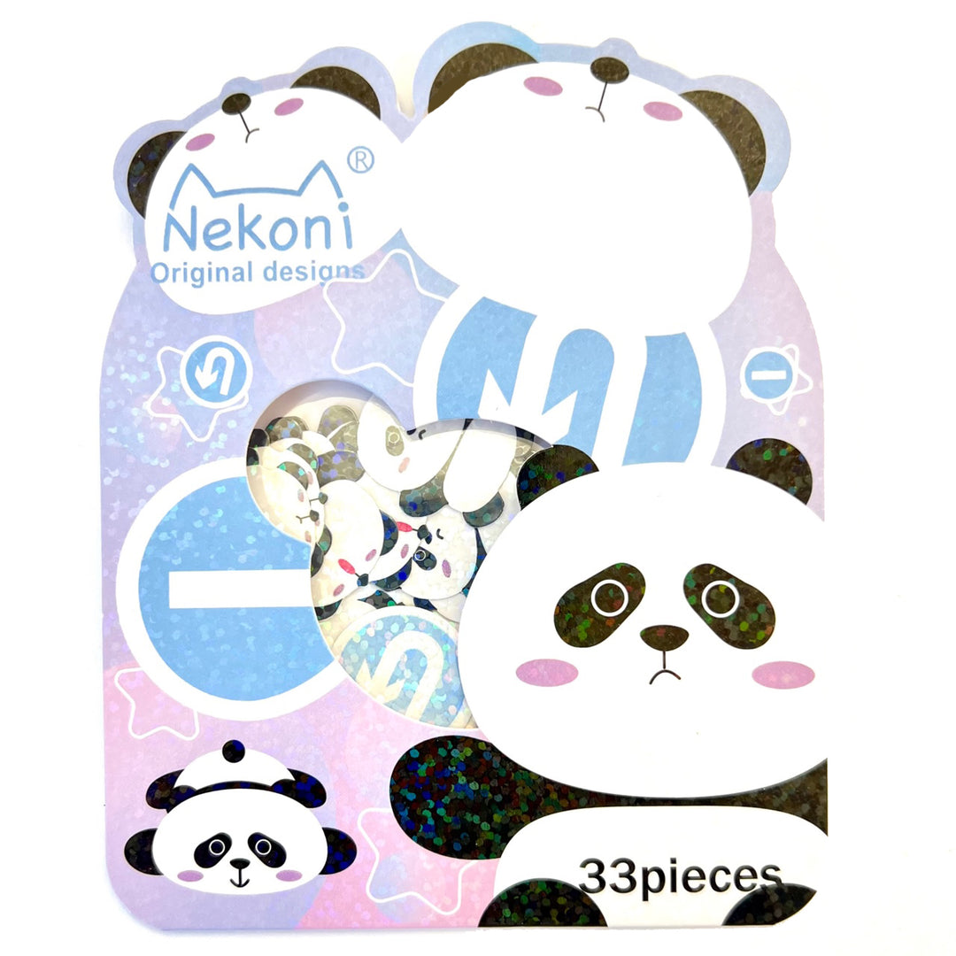 Panda Stickers Bag