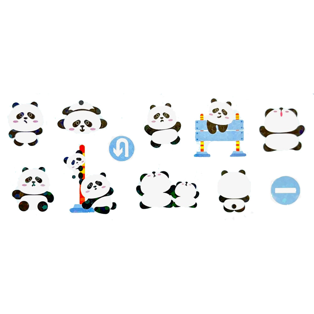 Panda Stickers Bag