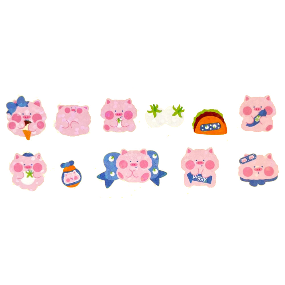 Pig Stickers Bag