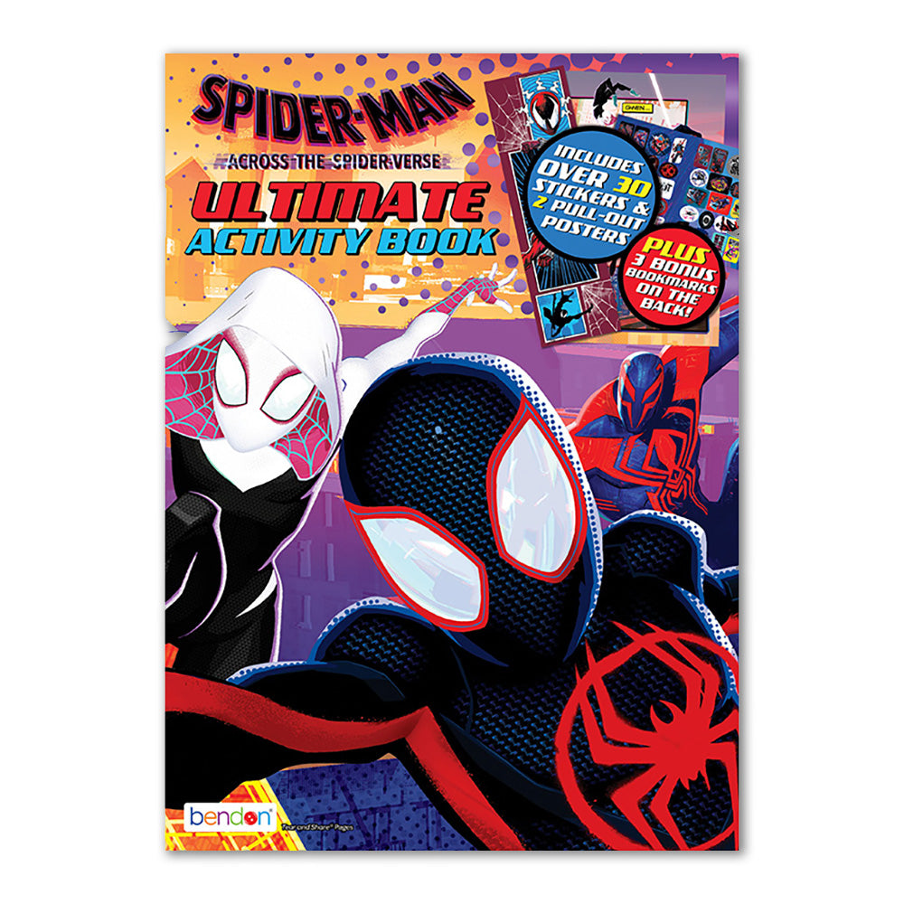 Spiderman Ultimate Activity Book with Stickers And Posters