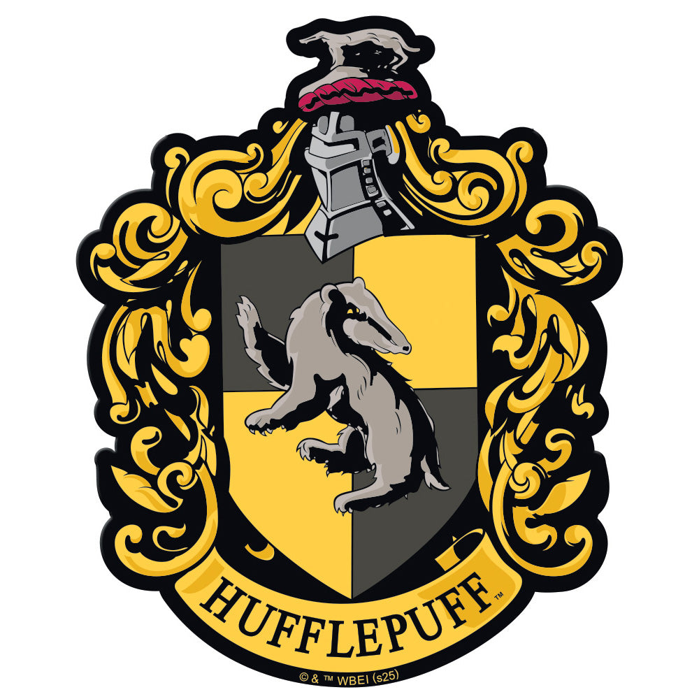 Harry Potter Hufflepuff Crest Vinyl Sticker Decal