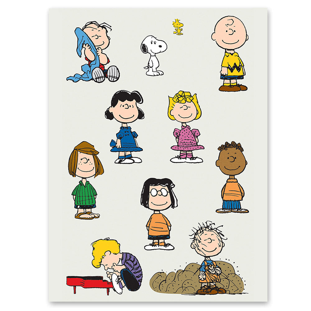 Peanuts Classic Characters Tattly Temporary Tattoos Sheets