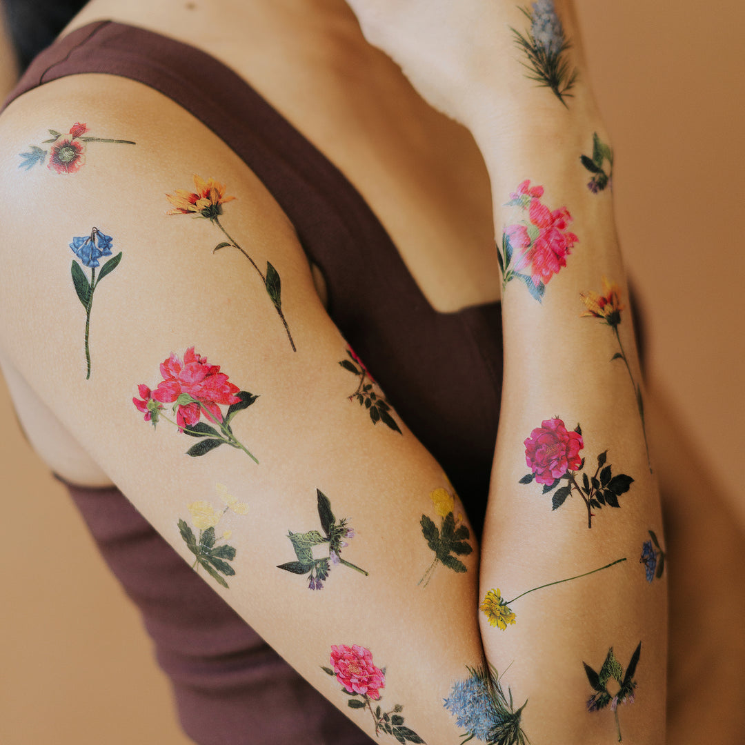 Garden Variety Tattly Temporary Tattoo Sheets