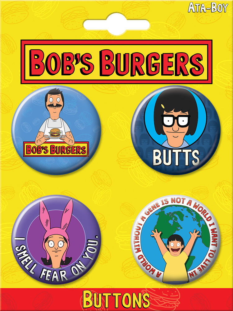 Bob's Burgers Button Set