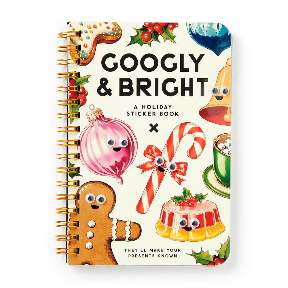Googly and Bright Holiday Sticker Book