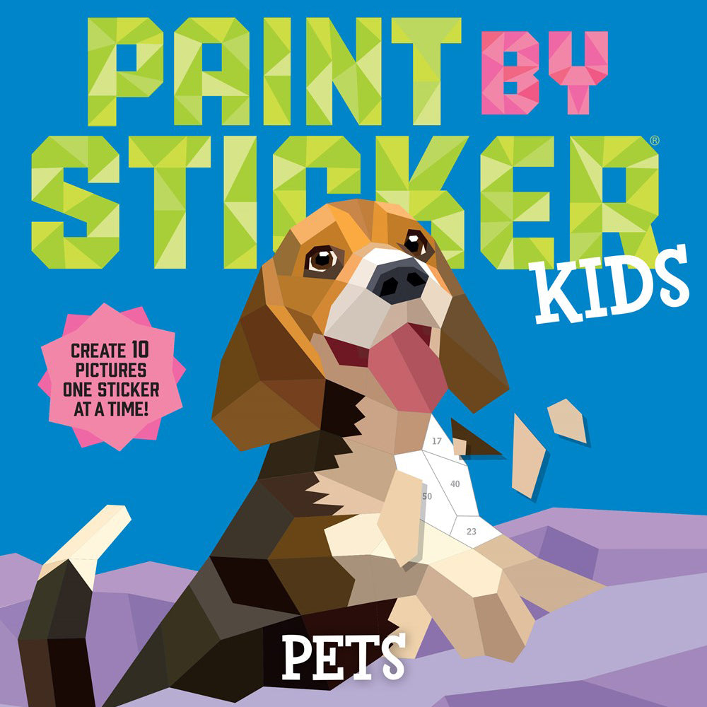 Pets Paint by Sticker Book