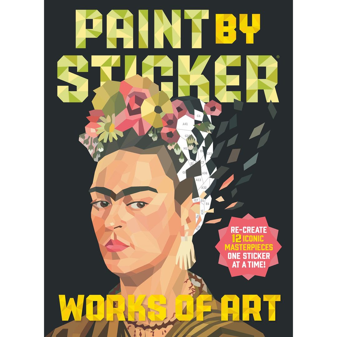 Works of Art Paint By Sticker Book
