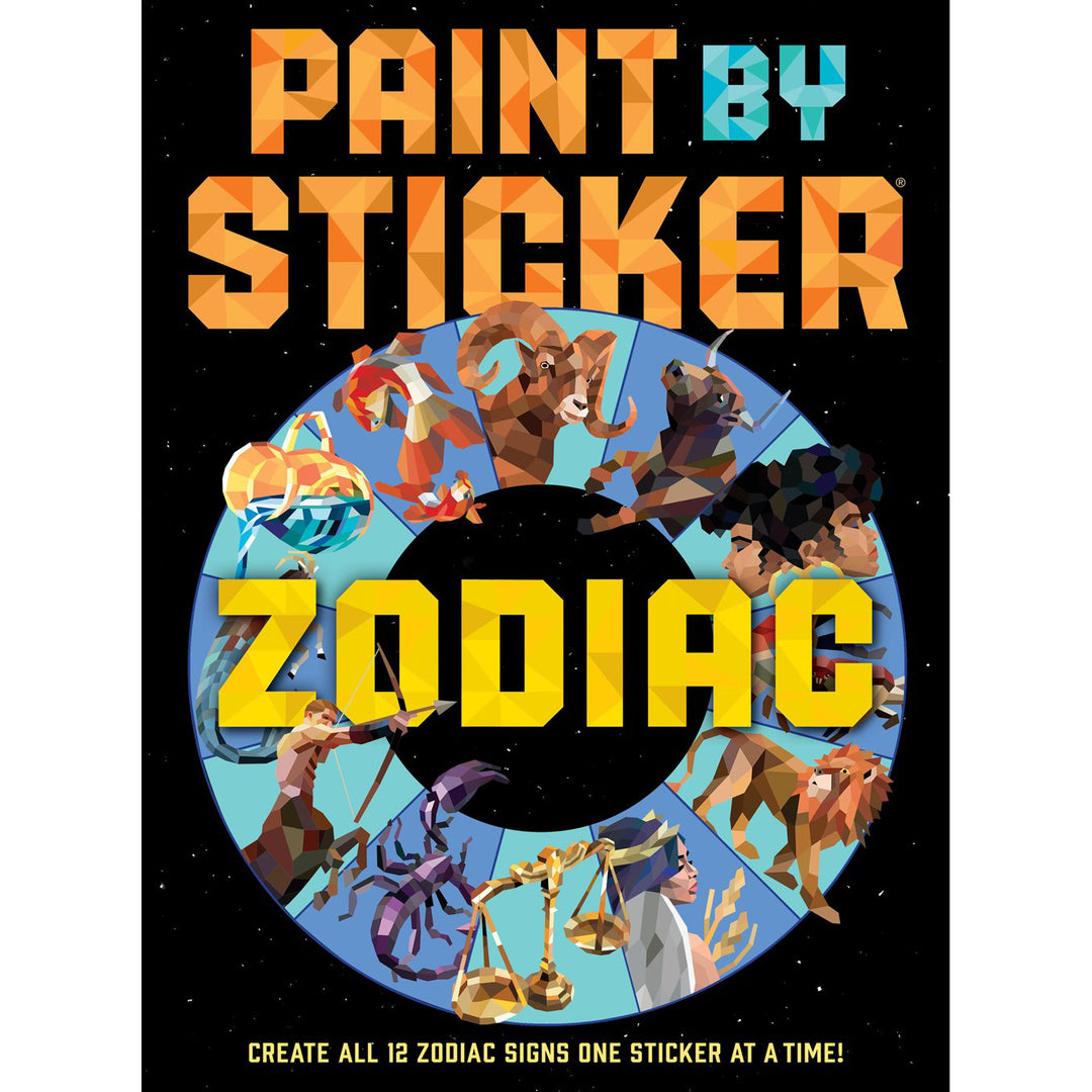 Zodiac Paint By Sticker Book