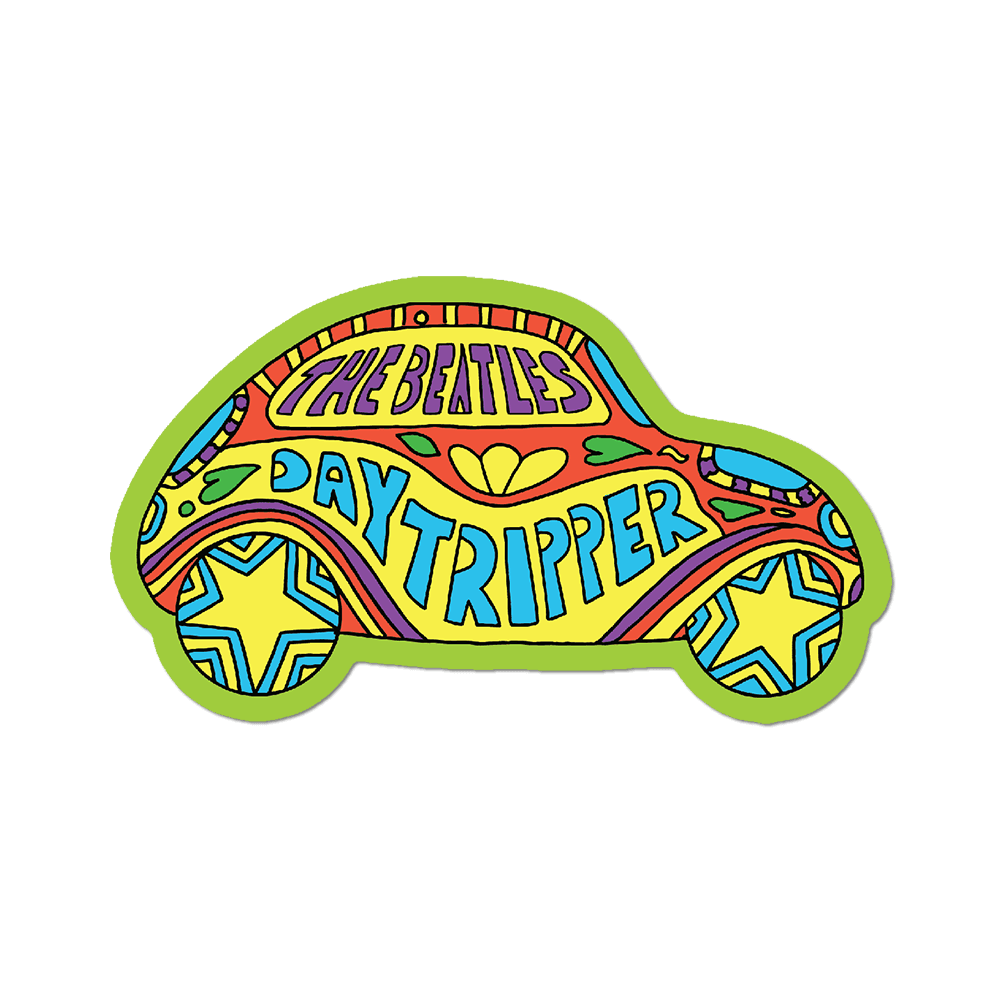 The Beatles Day Tripper Car Vinyl Sticker Decal