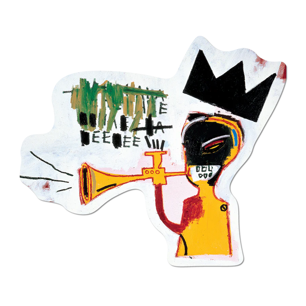 Basquiat Trumpet Vinyl Sticker Decal