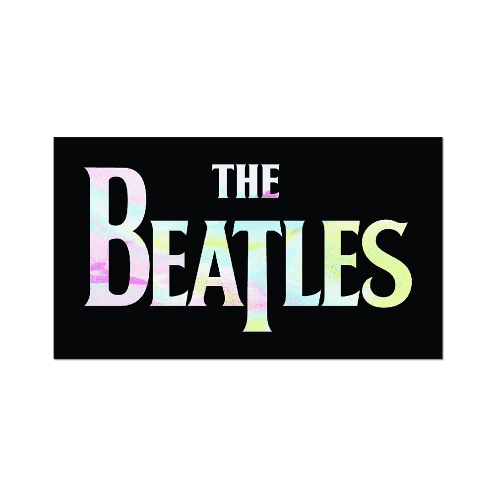 The Beatles Logo Vinyl Sticker Decal