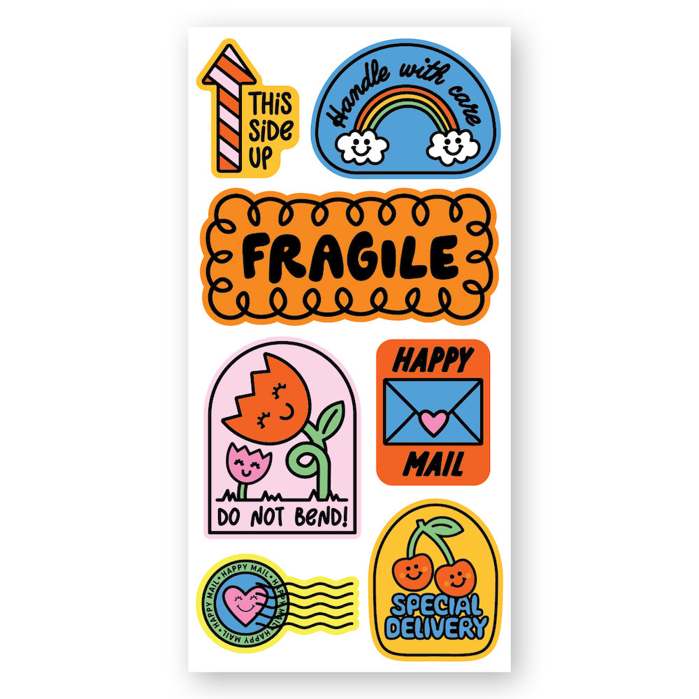 Handle With Care Sticker