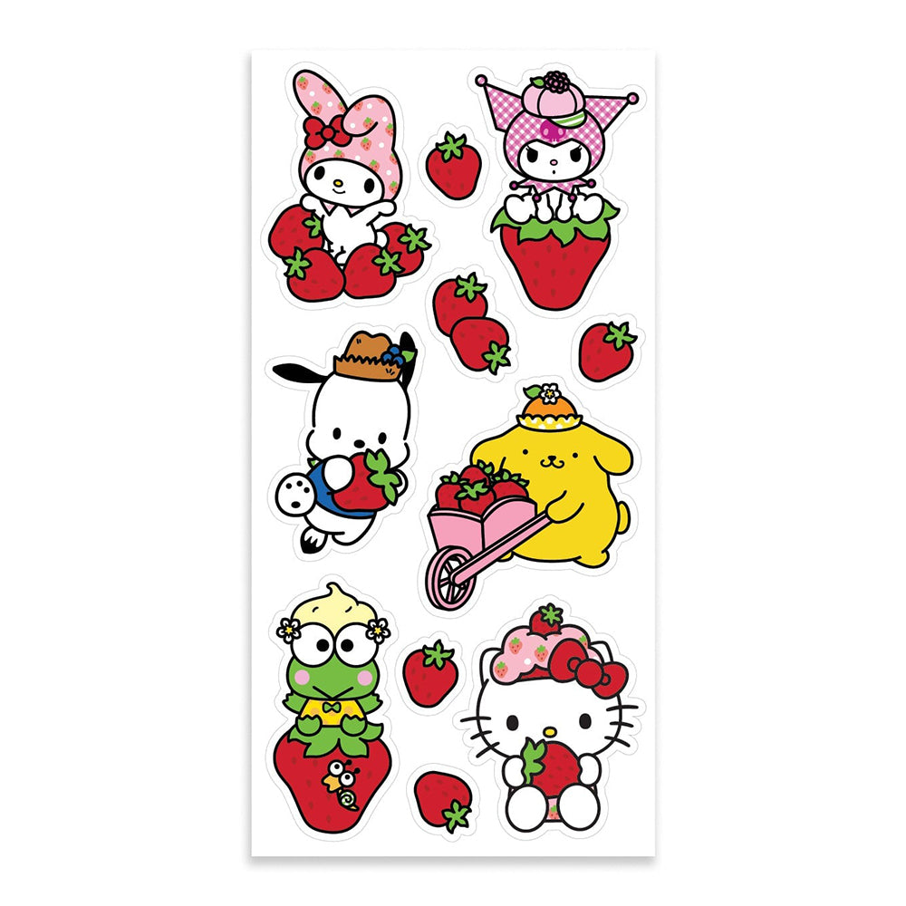 Strawberry Picking Stickers